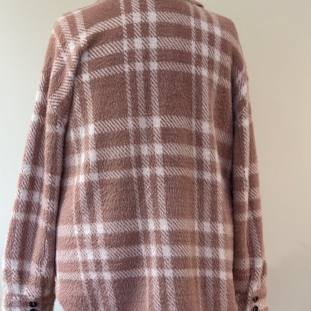 Tribal Plaid Casual Jacket - Picture 5 of 6